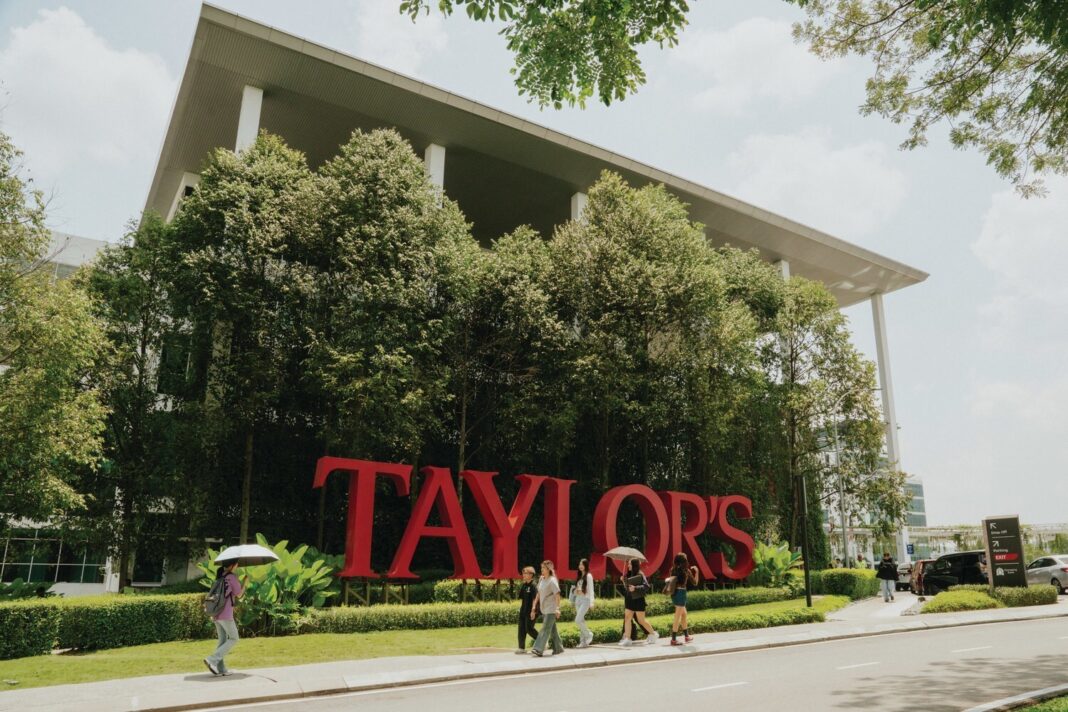 QS World University Rankings 2026: Taylor's University campus showcasing modern educational facilities and academic excellence